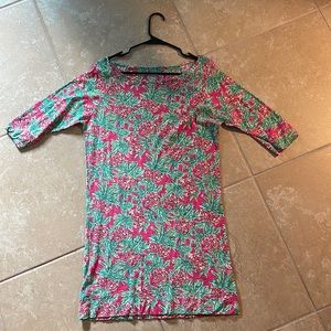 Lilly Pulitzer pineapple print dress, size medium